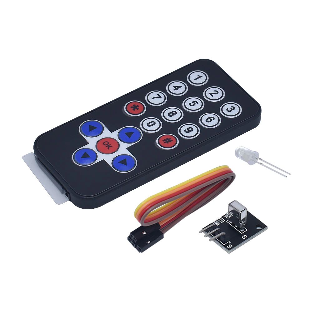 КомплектИКпультдистанционногоуправления+ИКприёмникHX1838дляArduino