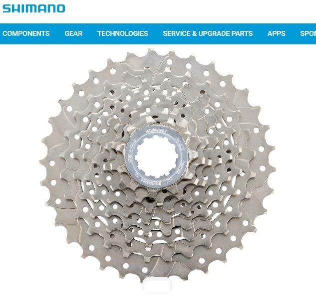 КассетаShimanoCS-HG50Alivio8скоростей,звезды11-32T