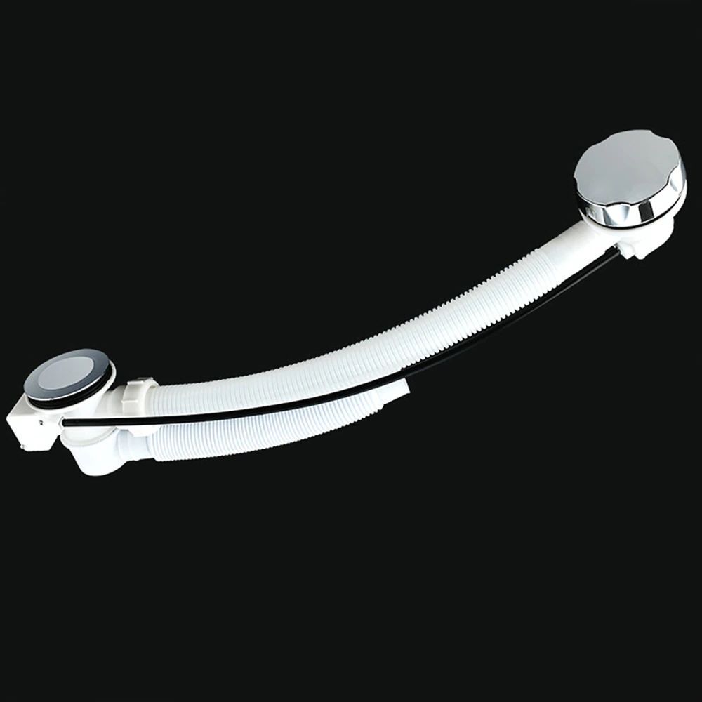 Сифон c переливом полуавтоматический для душевой кабины с высоким ...