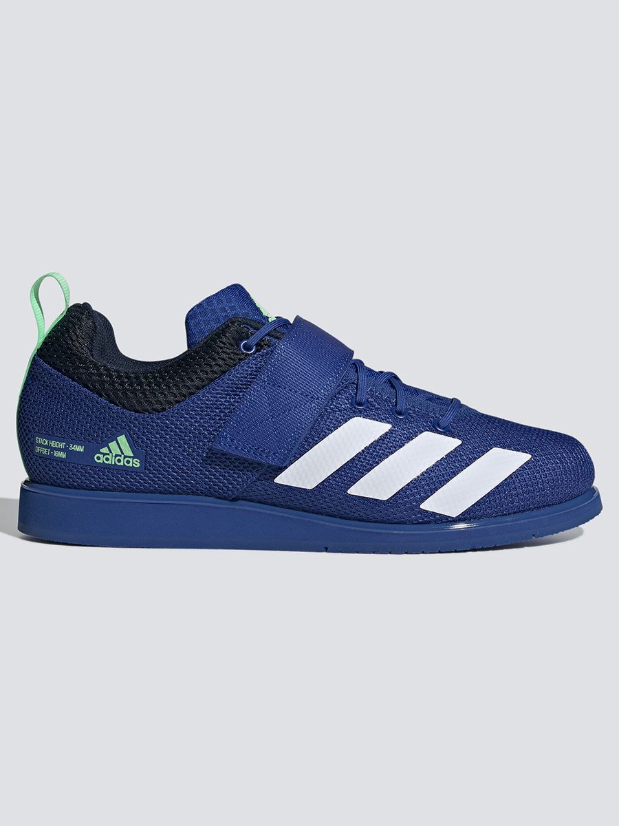 adidas Powerlift5 27cmネイビー Кроссовки Мужской, Женский adidas Синтетика, Текстиль, размер 49