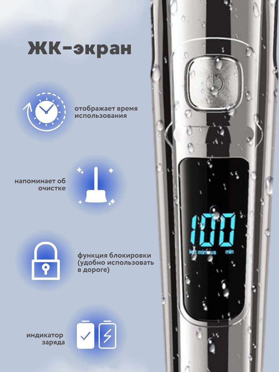 Купить триммер Novomarket FK-8688T . по низкой цене: отзывы, фото,  характеристики в интернет-магазине Ozon (918296967)