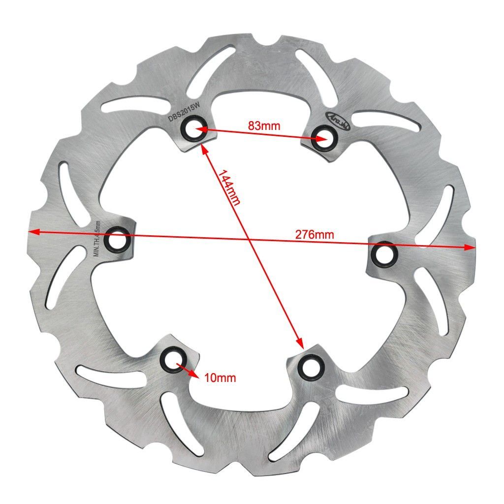 Роторы передних тормозных дисков для мотоцикла Honda CBR R125 CBR F600 ...