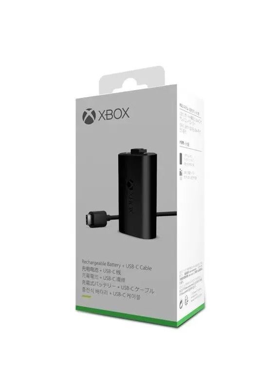 Аккумулятор 1400mAh и кабель Microsoft для геймпада Xbox One/Series