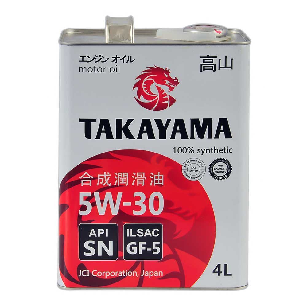 Масло такаяма 5w30 купить. Моторное Takayama 5w30. Takayama SAE 5w-30 gf-5. Масло Такаяма 5w30 SN. Takayama 5w30 SN/gf-5 4л пластик.