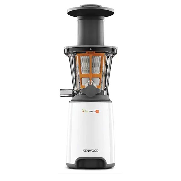 СоковыжималкашнековаяKenwoodJMP400,140Вт,0.7л-емкостьдлясока,1.2л-емкостьдляжмыха,белый