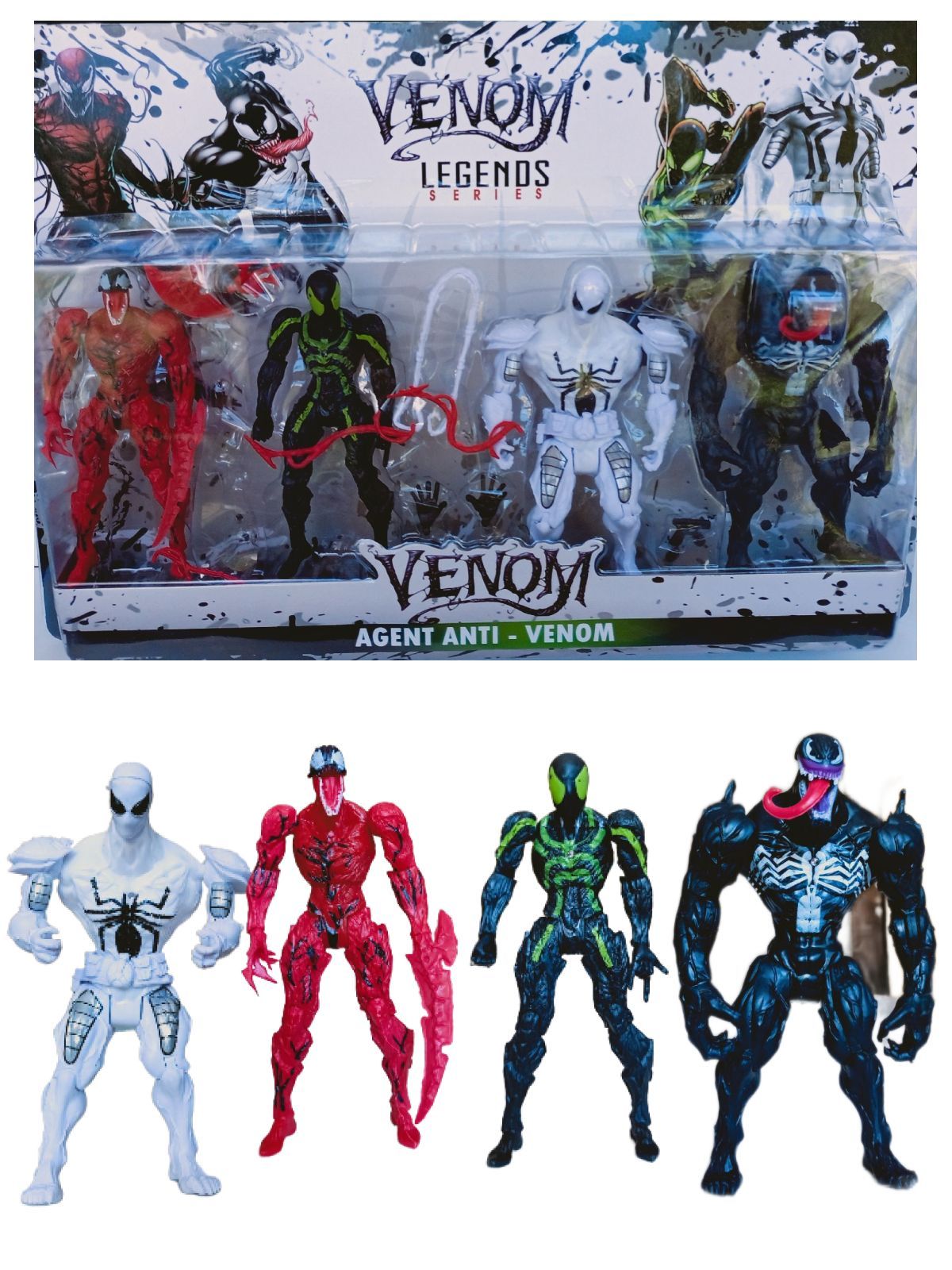 Набор Фигурок Веном 2 Marvel 13 см купить на OZON по низкой цене