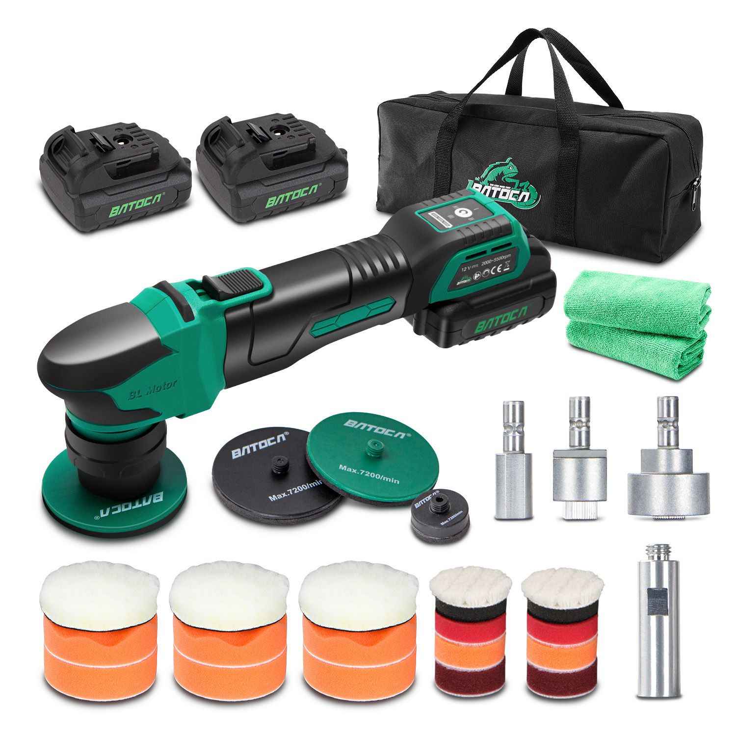 Беспроводнаяполировальнаямашина30/70mmПодробностиBATOCAS4B02PO55