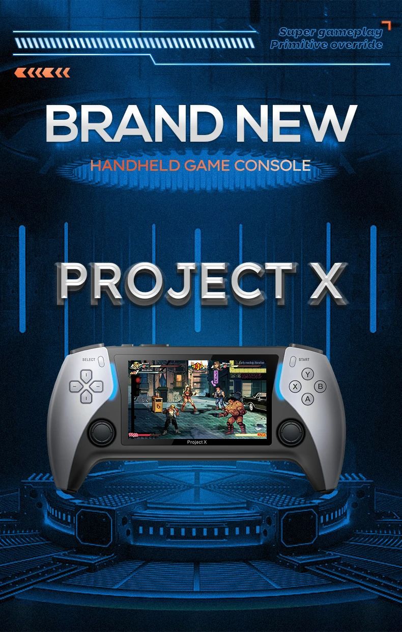 NEW Project X Кабельная консоль 128G 40000 + Игры с поддержкой Big PS1  Ретро игры Двойной динамик стерео-good value