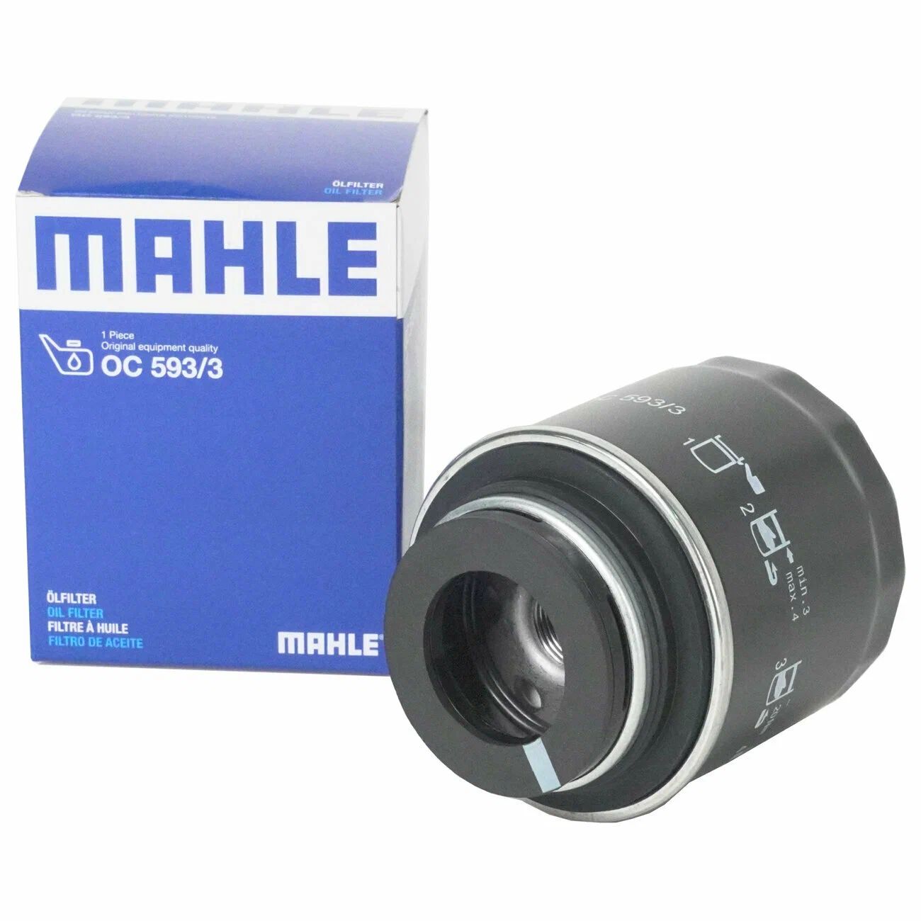 Фильтр масляный MAHLE OC593/3