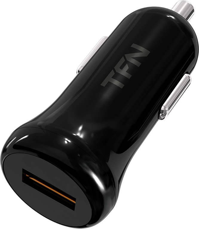 Зарядное устройство автомобильное 3А TFN Quick Charge 3.0 с поддержкой быстрой зарядки/ 2 usb порта  #1