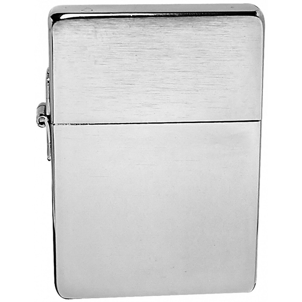 Зажигалка бензиновая ZIPPO 1935 Replica Brushed Chrome #1