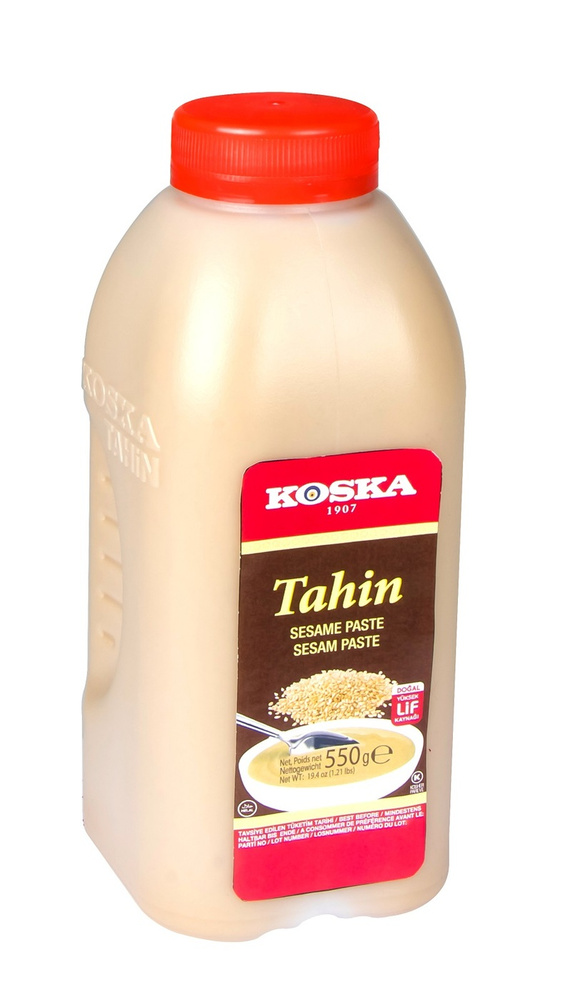 Паста кунжутная Koska тахини, 550 г - купить с доставкой по выгодным ...