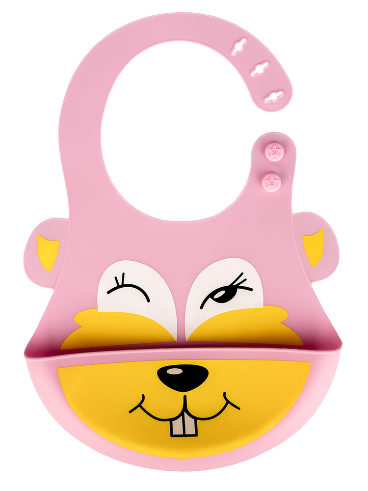 Нагрудник Zupo Crafts Силиконовый нагрудник для кормления с карманом ...