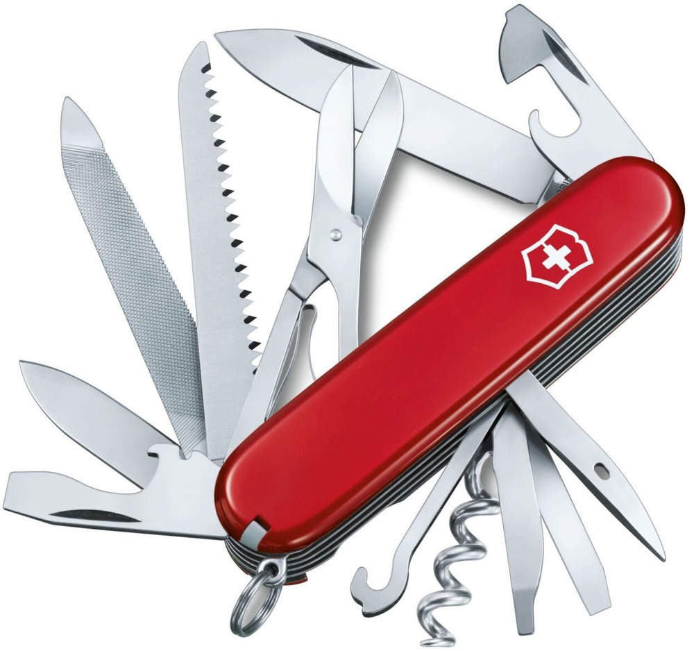 Швейцарский нож Victorinox Ranger 1.3763, 91мм, красный #1