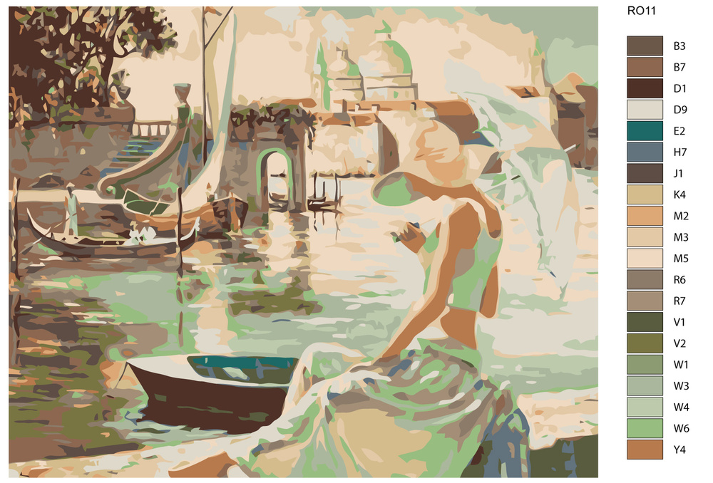 Картина по номерам,"Живопись по номерам",80 x 100, RO11 - купить с ...