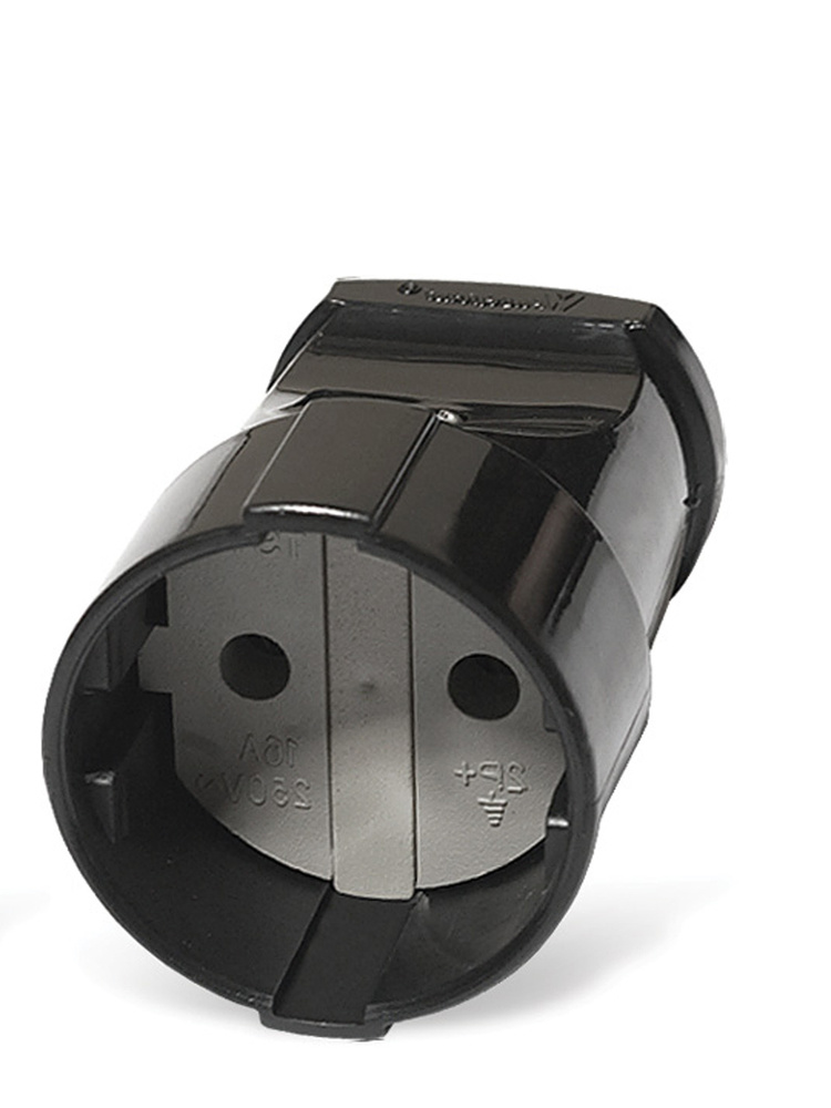 Розетка кабельная разборная прямая АБК-СИЛА 16А 220В без заземления ...