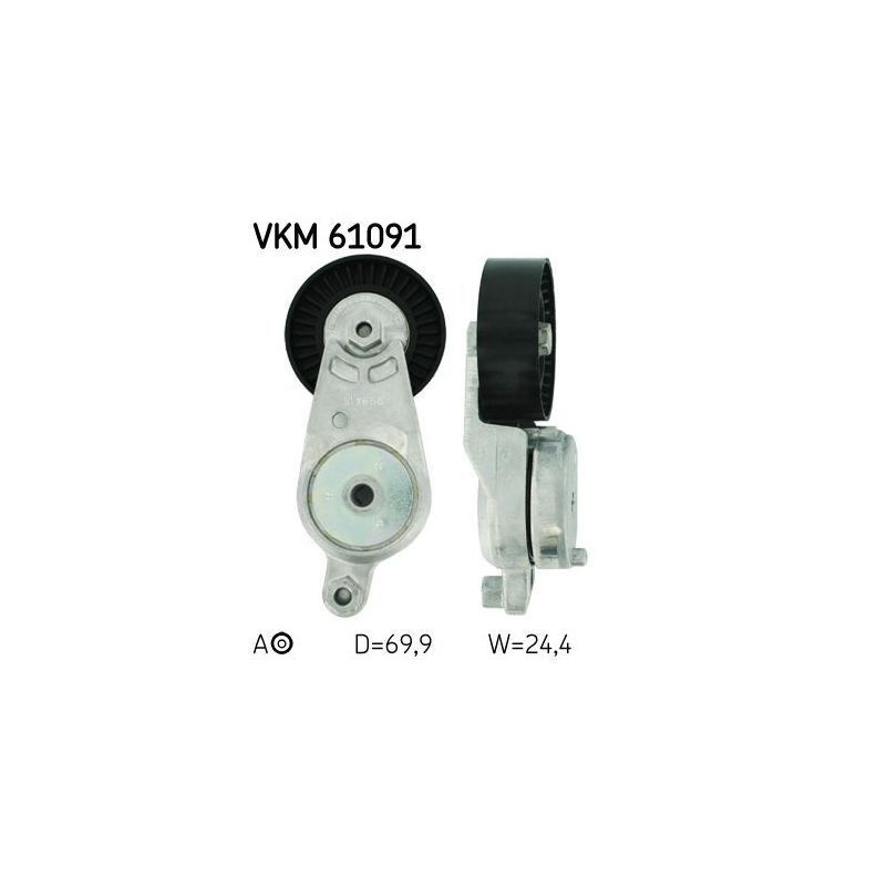 Ролик натяжной Toyota, Lexus - SKF арт. VKM61091 - купить по выгодной ...