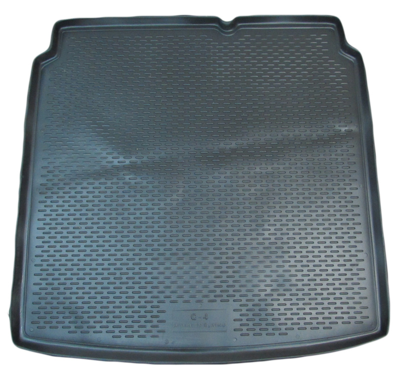 Коврик в багажник Citroen C4 II седан 2011-... Цвет чёрный #1