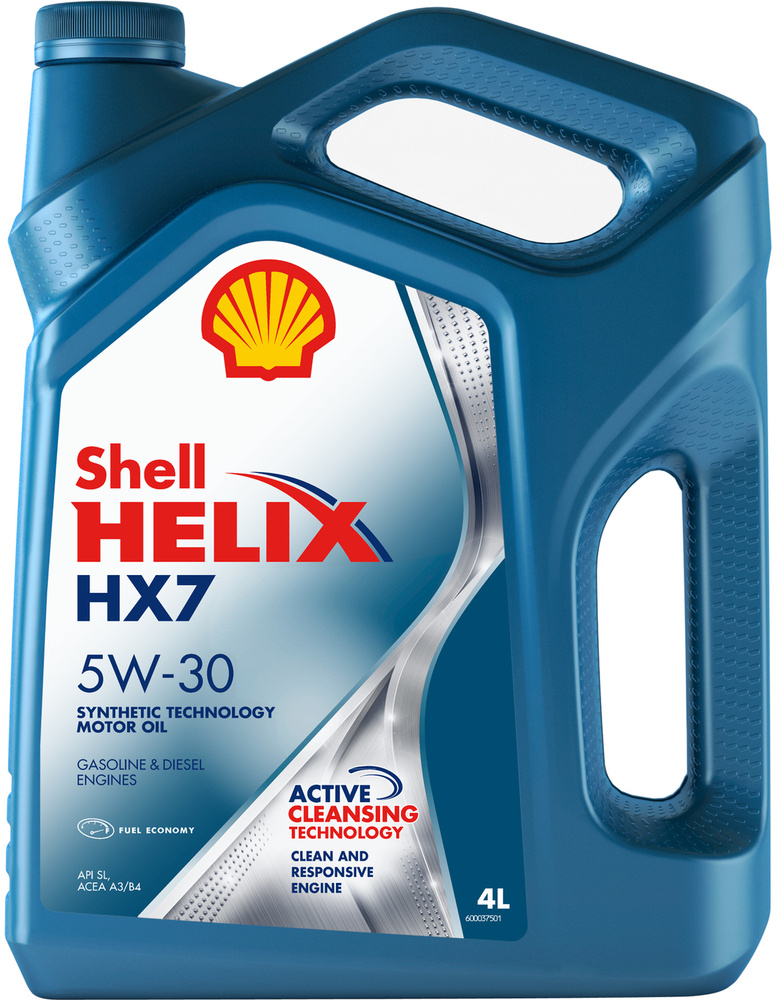 Shell Helix HX7 5W-30 Масло моторное, Полусинтетическое, 4 л #1