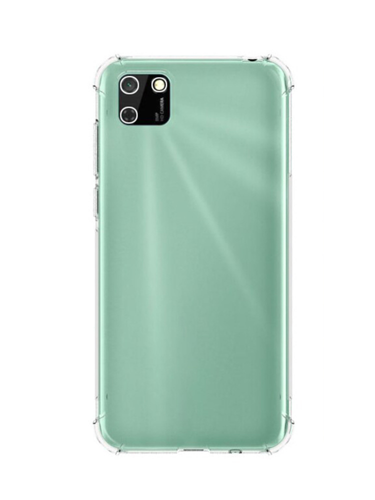 Чехол на Honor 9S / Huawei Y5p (Хонор 9 s, Хонор 9с) противоударный силиконовый с защитой камеры "Антишок" #1