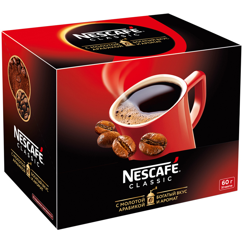 Кофе растворимый Nestle 129г. 1шт. #1