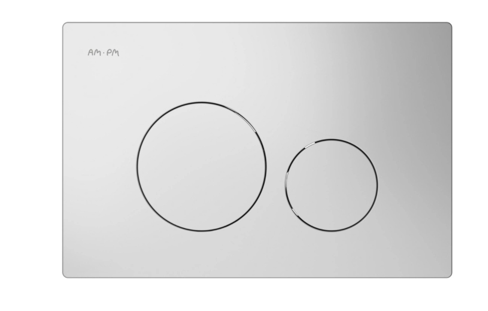 Кнопка смыва Am.Pm Pro L I049001 для инсталляции пневматическая  #1