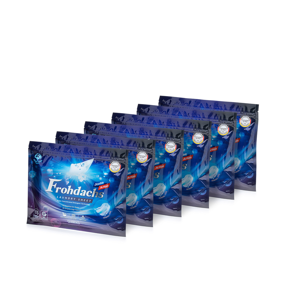 Frohdachs Средство для стирки в листах Double Action 90 лист - купить с ...