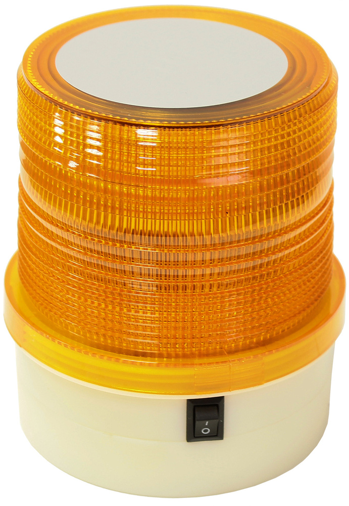 Маяк проблесковый светодиодный с автономным питанием (на магните, 24 ...