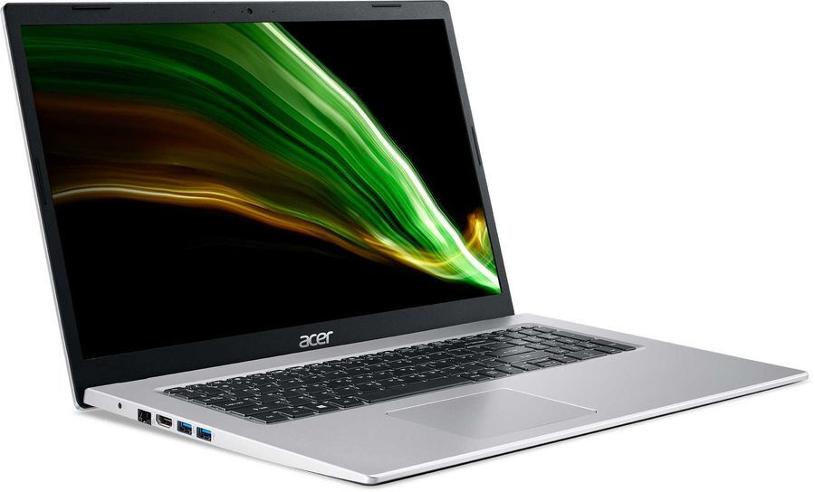 Acer Aspire 3, FHD 1920*1080, Intel Celeron N4500 до 2.8ГГц, DDR4 Ноутбук 17.3", RAM 4 ГБ, SSD 256 ГБ, #1