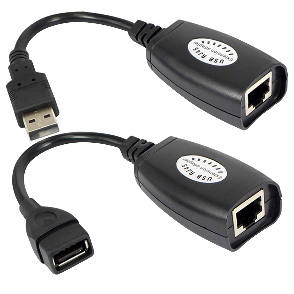 USB to RJ45 RJ 45 LAN кабель удлинитель адаптер усилитель сигнала  #1