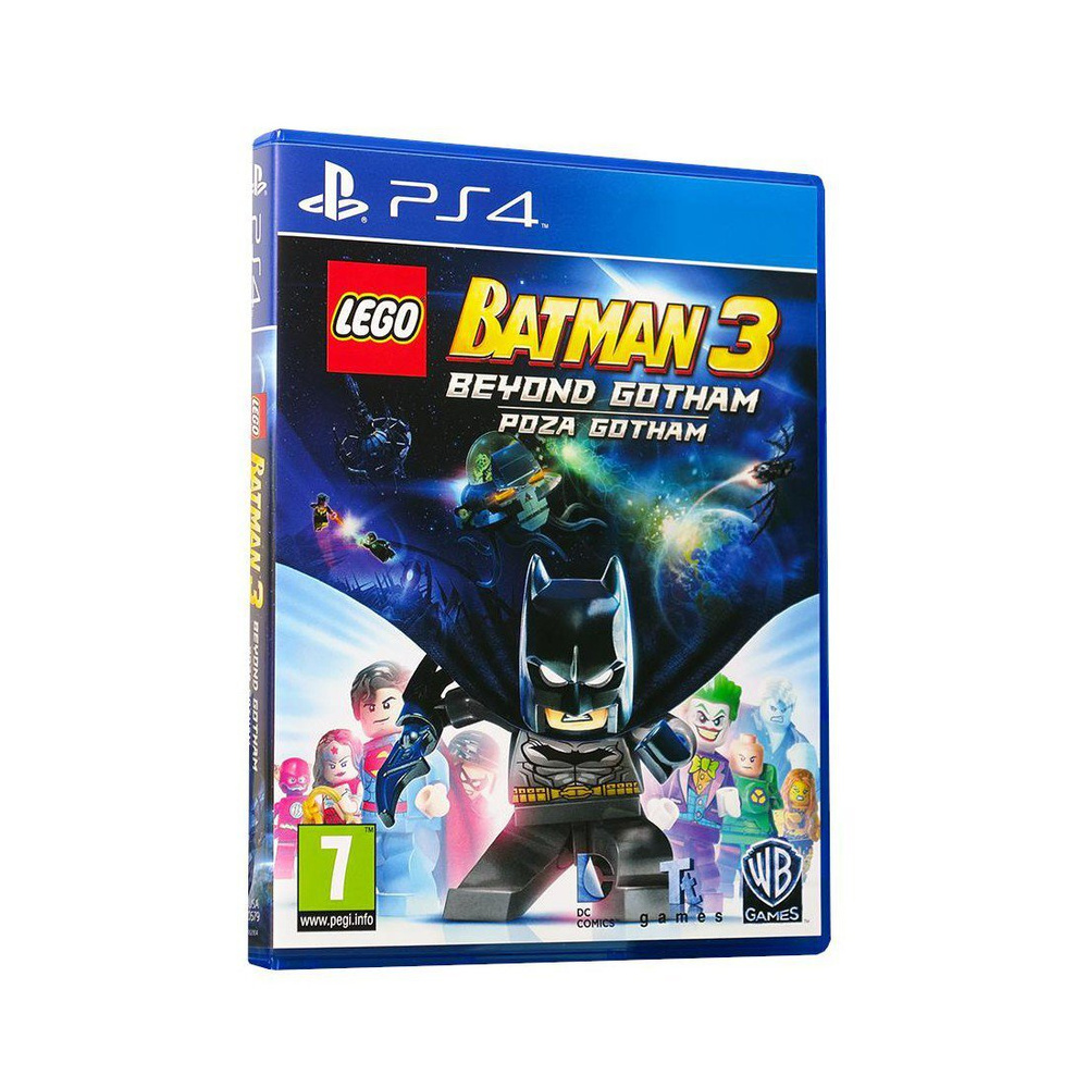 Игра LEGO Batman 3. Покидая Готэм (PlayStation 4, PlayStation 5, Русские  субтитры) купить по низкой цене с доставкой в интернет-магазине OZON  (557873301)