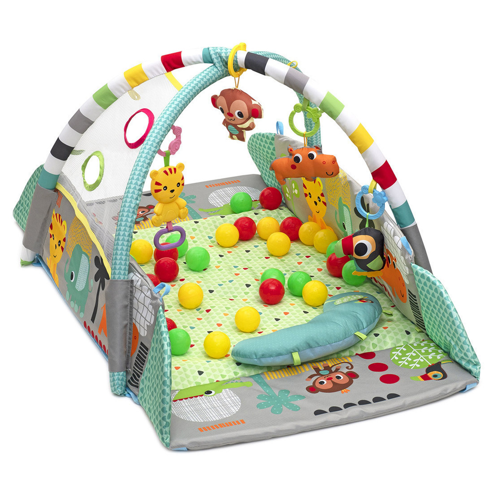 Activity gym and store ball pit