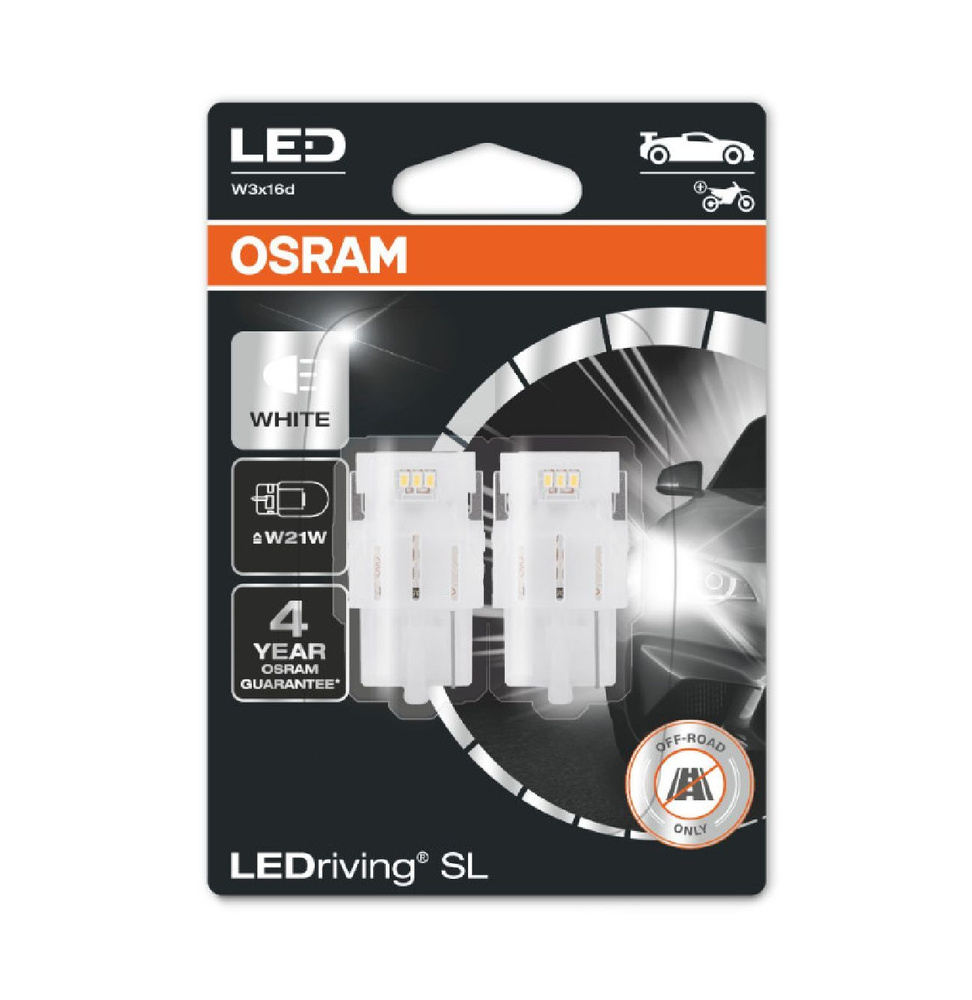 Лампа автомобильная OSRAM 12 В, 2 шт. купить по низкой цене с доставкой в  интернет-магазине OZON (1005618587)