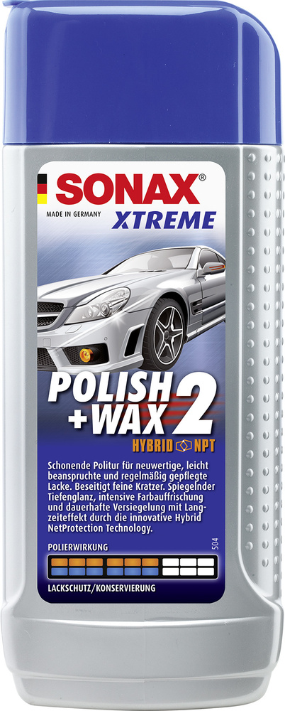 Воск для автомобиля Sonax Xtreme Polish+Wax 2 Hybrid NPT Полироль №2 ...