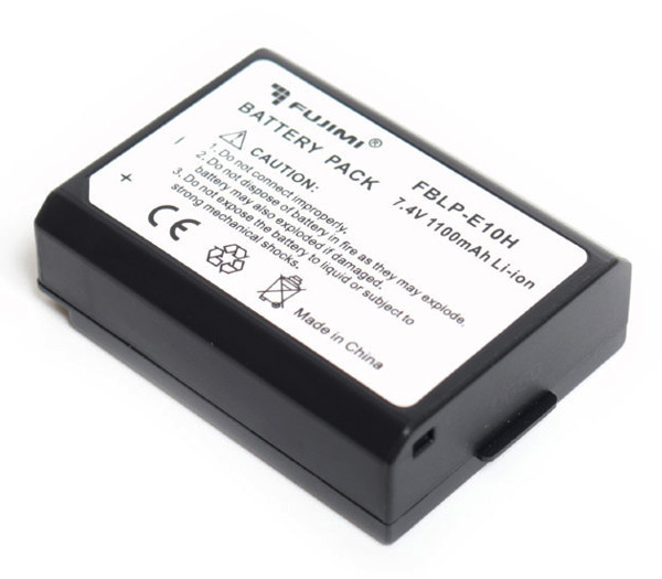 Аккумулятор Fujimi LP-E10, 1100 мАч - купить с доставкой по выгодным ...