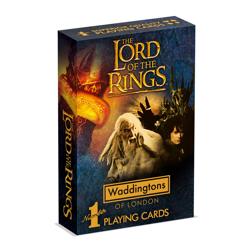 Игральные карты Lord of the Rings Властелин Колец - купить с доставкой по  выгодным ценам в интернет-магазине OZON (348509863)