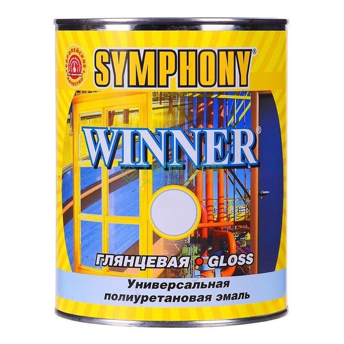 Эмаль Symphony Winner универсальная для дерева бетона и металла_A ...