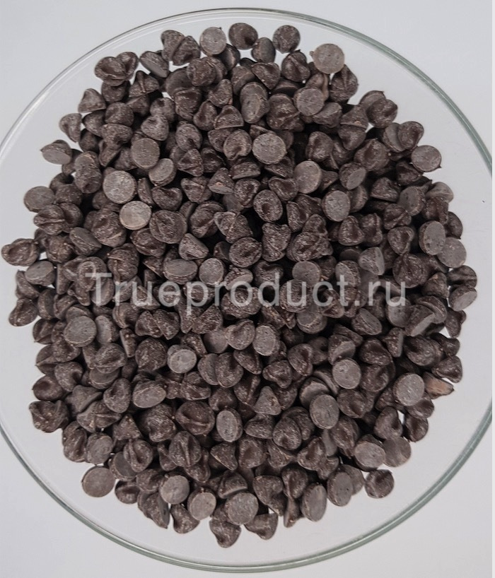 Шоколад термостабильный темный Ariba Fondente Gocci 850 для выпечки и печенья, капли 6мм, 200 г  #1