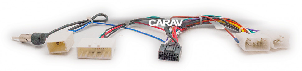 Carav 16-0разъем 16-pin Toyota 1984-2012, Lexus 1991+, Daihatsu 1985+ (Питание + Динамики + Руль+ Антенна) #1