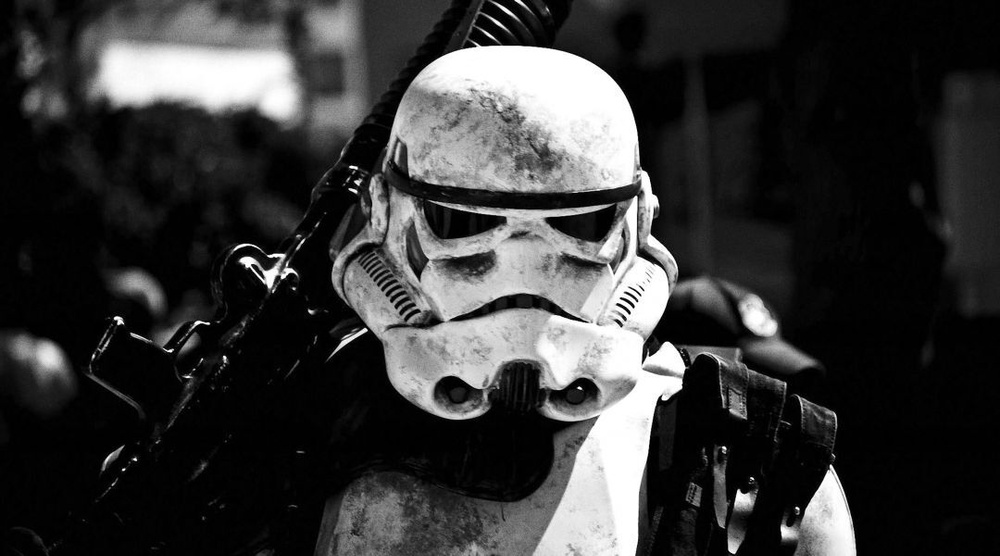 плакат, постер Звездные Войны Штурмовик/Star Wars Stormtrooper на бумаге, размер 21х30см  #1