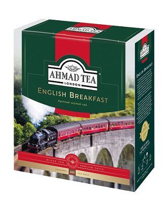 AHMAD TEA Чай черный English Breakfast, 100x2г, 3 шт. #1