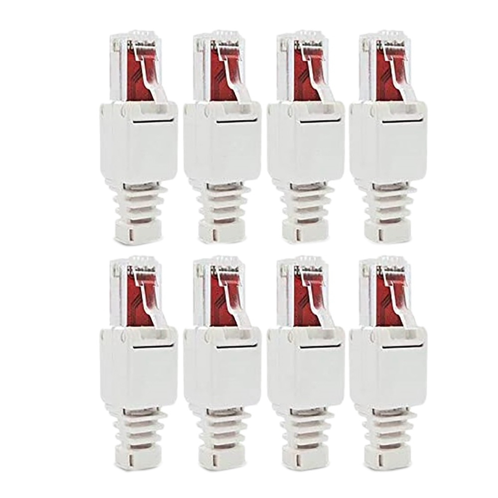 8 шт. Сетевые разъемы RJ45 CAT6 LAN UTP без инструментов, вилка кабеля ...