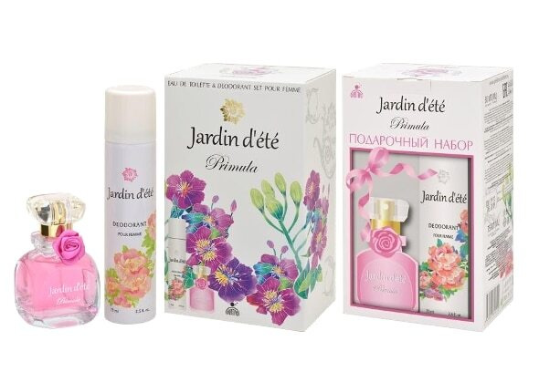 Positive Parfum НАБОР парфюмерии для женщин JARDIN PRIMULA т/в 50 мл + дезодорант 75 мл  #1