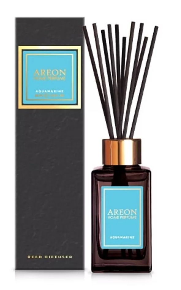 Ароматизатор AREON флакон с палочками 85мл HOME PERFUME STICKS AQUAMARINE 85ML PSLR04  #1