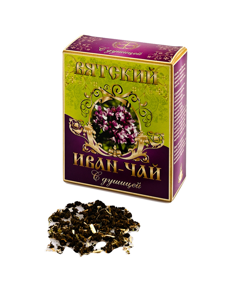Чайный напиток Вятский Иван-чай с душицей (100 гр) #1