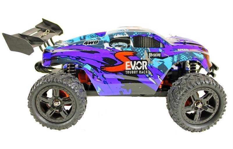 Радиоуправляемая трагги/Remo Hobby S EVO-R Brushless UPGRADE 4WD 2.4G 1/16 RTR-RH1665UPG, Синий  #1