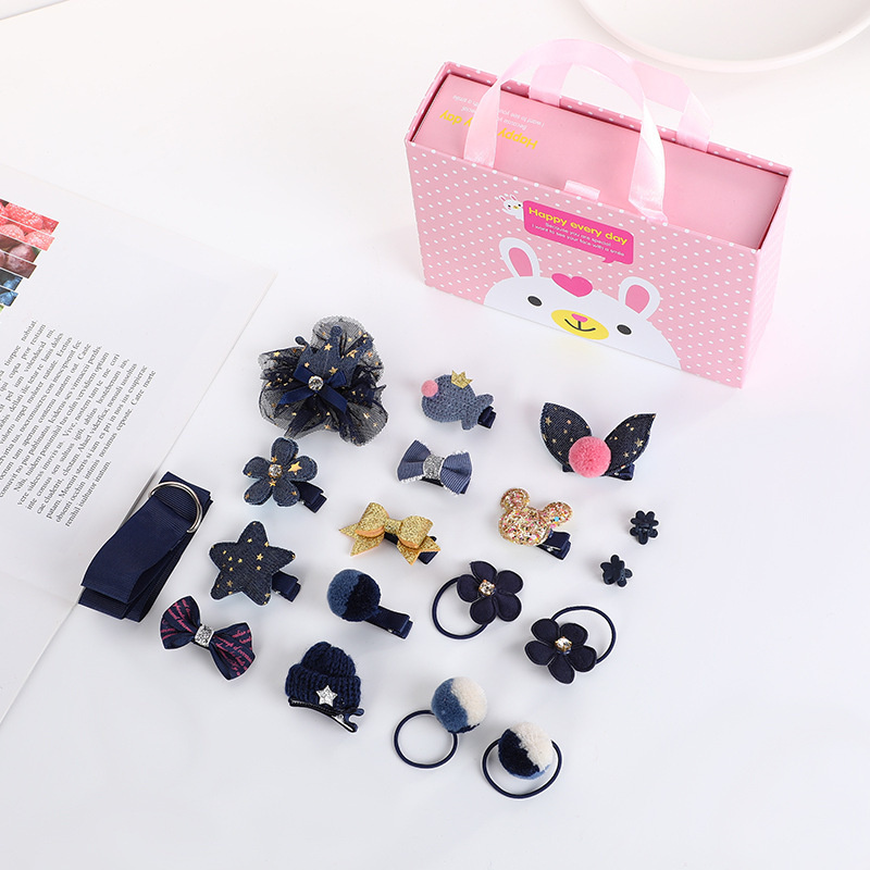 Подарочный набор заколок и резинок для девочек, 18 предметов / Заколки ...
