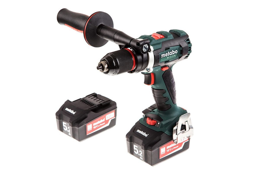 АККУМУЛЯТОРНАЯ ДРЕЛЬ-ШУРУПОВЕРТ Metabo BS 18 LTX BL I (602358650) (18В 2X 5.2Ah Metabox)  #1