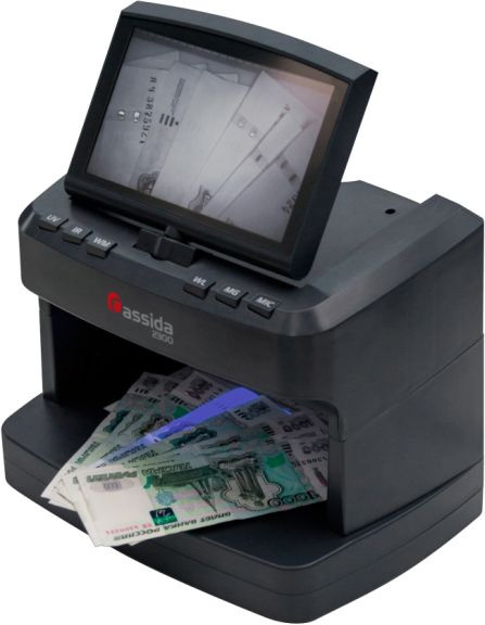 Детектор банкнот Cassida 2300 DA просмотровый мультивалюта #1