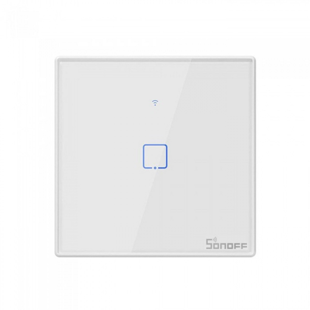 Wi-Fi+RF 433 МГц выключатель Sonoff T2EU1C для умного дома Ewelink #1